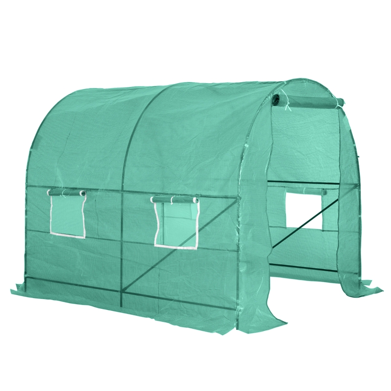 Outsunny Invernadero Casero 250 x 200 x 200 jardín terraza cultivo plantas semilla nuevo
