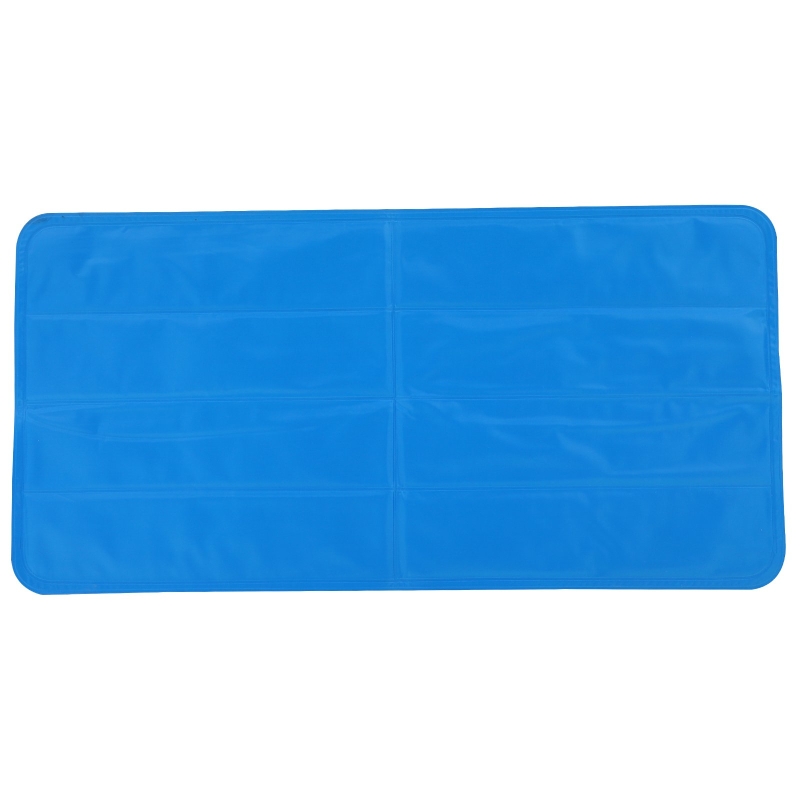 PawHut Colchón Refrescante Perros para Mascotas Cama Rellena Autorefrigerante para Perros y Gatos Baja Temperatura 2-6 Horas 90x45x1cm