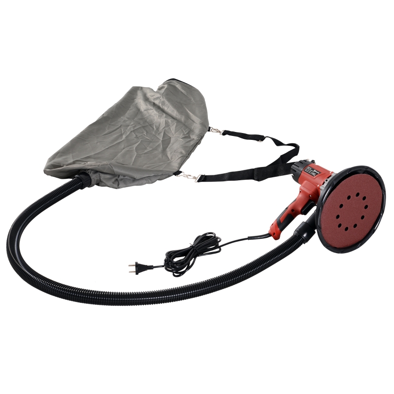DURHAND® Lijadora de Pared Eléctrica y Profesional con Bolsa de Polvo Amoladora