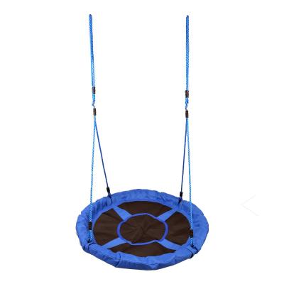 HOMCOM Columpio Nido Infantil Jardín Bebé Asiento de Columpio Plegable Asiento Cómodo Carga 100kg Jardín Interior y Exterior 100x180cm Tela de Oxford