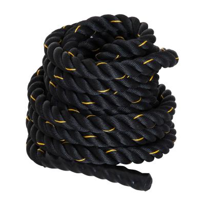 HomCom Cuerda de Batalla Battle Rope para Ejercicio y Formación de Fitness y Crossfit Diámetro 38mm Longitud 12m