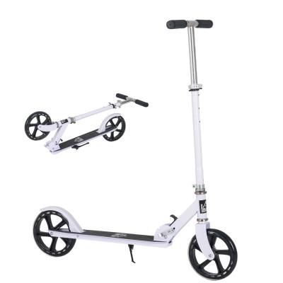 HOMCOM Patinete Plegable para Niños de +3 Años Scooter Infantil Manillar Ajustable en Altura de 4 Niveles con Pastilla de Freno 88x37x75-100 cm