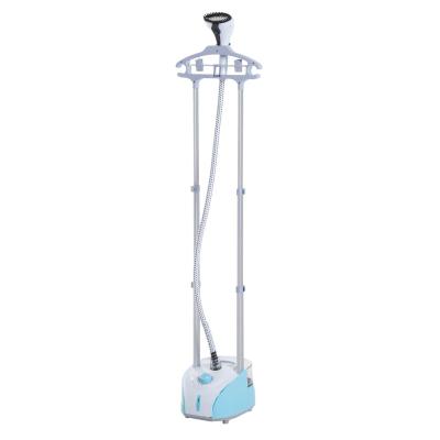 HOMCOM Centro de Planchado Vertical de Doble Barra tipo Plancha de Vapor 1800W Depósito 2L y Temperatura Ajustable a 11 Niveles