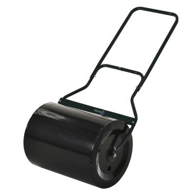 Outsunny Apisonadora de Césped para Jardín Rodillo para Césped con Capacidad de 60L Rellenable con Arena o Agua Diámetro de 50cm