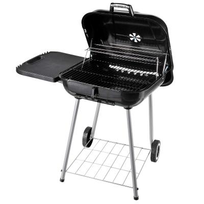 Outsunny® Barbacoa de Carbón BBQ Multifuncional Parrillas Asador con Estantes y Ruedas Jardín Patio Picnic Acampada