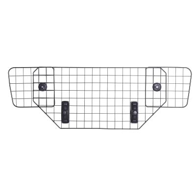 PawHut Rejilla Separador Perro Coche Extensible Universal Reja de Seguridad Barrera para Perro y Maletas Mascota Apoyo para Cabeza 89-122x41cm Acero