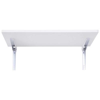 HOMCOM Mesa Plegable de Pared Mesita Auxiliar Abatible Colgante 60x40x20 cm Portátil para Cocina Comedor Dormitorio Blanco
