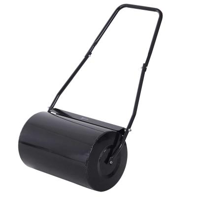 DURHAND® Rodillo de Césped de Jardín Acero 38L Llena de Agua o Arena Medida de Rodillo Φ32x50cm Asa Desmontable