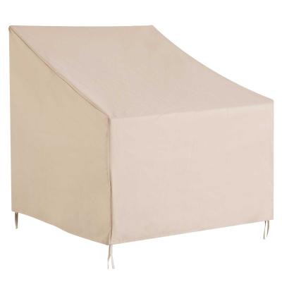 Outsunny Funda Protectora para Sillas Cubierta de Muebles Sillón Impermeable Exterior Jardín Protección contra Lluvia y Sol 68x87x77cm