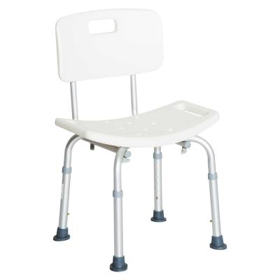 Silla Ducha Aluminio Ayuda Baño Taburete Banqueta Regulable Ajustable WC Asiento