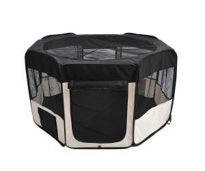 PawHut Parque Mascotas Plegable 2 Medida Juego Entrenamiento Dormitorio Perro Cachorros
