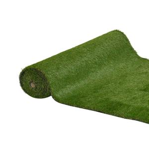 Outsunny Césped Artificial 1x4 m Gruesa de 30 mm Realista para Terraza Jardín Balcón con Orificios de Drenaje Alta Densidad Verde