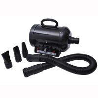 PawHut® Secador Profesional de Pelo para Perros Gatos y Mascotas Potencia con 2800W + Tubo Flexible 2,1 metros Negro