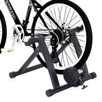 HOMCOM Rodillo Magnético de Ciclismo Rodillo Entrenamiento Bicicleta Plegable 54.5x47.2x39.1cm Acero