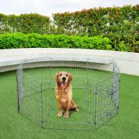 PawHut® Parque para Perros Valla para Perros Cachorros Animales Rejilla Medidas 63 x 91 CM