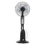 HOMCOM Ventilador Nebulizador Multidireccional Apto para Agua o Aceites Aromáticos con Programación de Apagado Automático Ф44.5x135cm(c-4)
