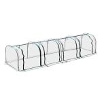 Outsunny® Invernadero Caseta 350x100x80cm para Jardín Terraza Cultivo de Plantas Semilla(c-1)