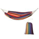 Hamaca Colgar 210 x 150 cm Playa Piscina Jardin Camping 70% Algodon Azul(c-4)