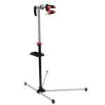 HOMCOM Soporte tipo Caballete para Reparación de Bicicletas - Color Negro y Plata - Acero - 100x56x190cm(c-2)