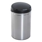 HOMCOM Contenedor Papelera Cubo Basura 30L con Sensor Detector Movimiento automático Acero Inoxidable (Varios tamaños(c-2)