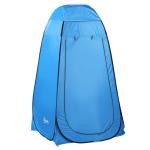 Outsunny Carpa Vestidor Plegable Tienda para Ducha Portátil con Funda para Playa y Montaña 120x120x190 cm Verde(c-1)