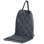 PawHut Funda de Asiento de Coche para Perros Cubierta Protectora Mascotas Antideslizante y Aperturas para Cinturón de Seguridad Fácil de Instalar y Limpiar 160x145 cm Gris(c-1)