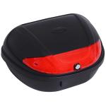 HOMCOM Baúl de Moto Universal 48L con Llaves y Accesorios Topcase para Casco Moto Caja de Motocicleta Ciclomotores Scooter(c-2)