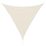 Outsunny Toldo Vela 3x3x3m Triangulo Color Arena Sombrilla Parasol Terraza Jardin Camping(c-2)
