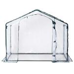 Outsunny® Invernadero Transparente de Jardín Vivero Casero Plantas 180x105x150cm(c-1)