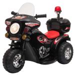 HOMCOM Triciclo Eléctrico para Niños de +18 Meses Diseño Moto Eléctrica Infantil con 3 Ruedas y Batería 6V Funciones de Música 80x35x52 cm Rojo(c-2)