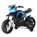 HOMCOM Moto Eléctrica Infantil Moto de Juguete Niños +3 Años Batería 6V con Luces y Música 105x52.3x62.3cm(c-2)
