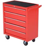 DURHAND Carro de Herramientas con Ruedas Caja Taller Cerradura tipo Mueble de Almacenamiento(c-1)