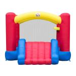 HOMCOM Castillo Hinchable con Tobogán Cama de Salto para Niños +3 Años Incluye Inflador y Bolsa de Transporte para Interior y Exterior 366x274x183 cm Multicolor(c-2)