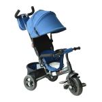 HOMCOM 3 EN 1 Triciclo para Niños +18 Meses Triciclo con Pedales con Capota Extraíble Plegable Barra Telescópica para Padres Triciclo de Empuje 96x53.5x101cm(c-1)