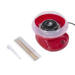 HOMCOM Máquina para Nubes de Algodón de Azúcar Acero Inox. y Aluminio 450W-550W 27x26x18cm Rosa(c-3)