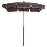 Outsunny Sombrilla Grande Parasol Reclinable 2.35m Sombrilla Impermeable y Resistente a UV para Jardín Patio Playa Piscina Terraza(c-3)