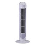 HomCom Torre Ventilador de Pie con Control Remoto y Movimiento Oscilante 3 Modos Temporizador 3 Velocidades Potencia 45W - φ32x96cm(c-3)