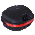 HOMCOM Baúl de Moto Universal 48L con Llaves y Accesorios Topcase para Casco Moto Caja de Motocicleta Ciclomotores Scooter(c-1)