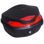 HOMCOM Baúl de Moto Universal 48L con Llaves y Accesorios Topcase para Casco Moto Caja de Motocicleta Ciclomotores Scooter(c-3)