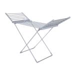 HOMCOM Tendedero Eléctrico Plegable con Alas Secador de Ropa en Forma X 149x54x92cm(c-2)