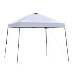 Outsunny Cenador Plegable 3x3m Portátil de Jardín con Bolsa de Transporte con Ruedas Acero para Exterior Fiestas Camping Verde(c-1)