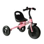 HOMCOM Triciclo para niños de más de 18 meses con Timbre Guardabarros y Ruedas de Seguridad Color Rosa 74x49x55cm(c-2)