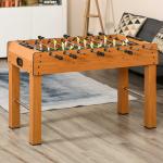 HOMCOM Mesa de Futbolín para Casa o Salas de Juego Fácil de Montar con 8 Barras y 2 Pelotas 122x61x80 7cm(c-2)