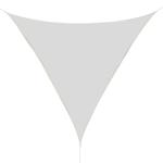 Toldo Vela 4x4x4m Triangulo Color Crema Sombrilla Parasol Terraza Jardin Camping(c-2)