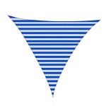 Outsunny Toldo Vela 5x5x5m Triángulo Color Crema Sombrilla Parasol Terraza Jardín Camping(c-5)