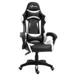 Vinsetto Silla Gaming Profesional Silla para Gamers Silla de Escritorio Ergonómica Reclinable y Ajustable en Altura con Respaldo Alto Reposacabezas y Reposabrazos 66x66x128-138 cm Rojo(c-3)