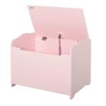 HOMCOM Caja de Almacenaje para Juguetes Baúl Organizador para Niños +3 Años con Tapa 60x40x48 cm para Libros Ropa Color Rosa(c-2)