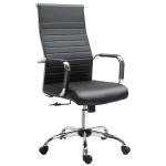 Vinsetto Silla de Oficina Ergonómica Silla Escritorio Giratoria con Altura Ajustable Reposacabezas Reposabrazos y Respaldo Acolchados 61,5x52,5x118-126 cm Marrón(c-1)