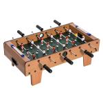HOMCOM Mesa de Futbolín para Casa o Salas de Juego Fácil de Montar con 8 Barras y 2 Pelotas 122x61x80 7cm(c-1)