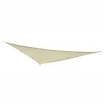Outsunny Toldo Vela Triangular 6x6x6m Toldo Triángulo tipo Sombrilla o Parasol para Terraza Jardín o Camping de Poliéster Color Arena(c-1)